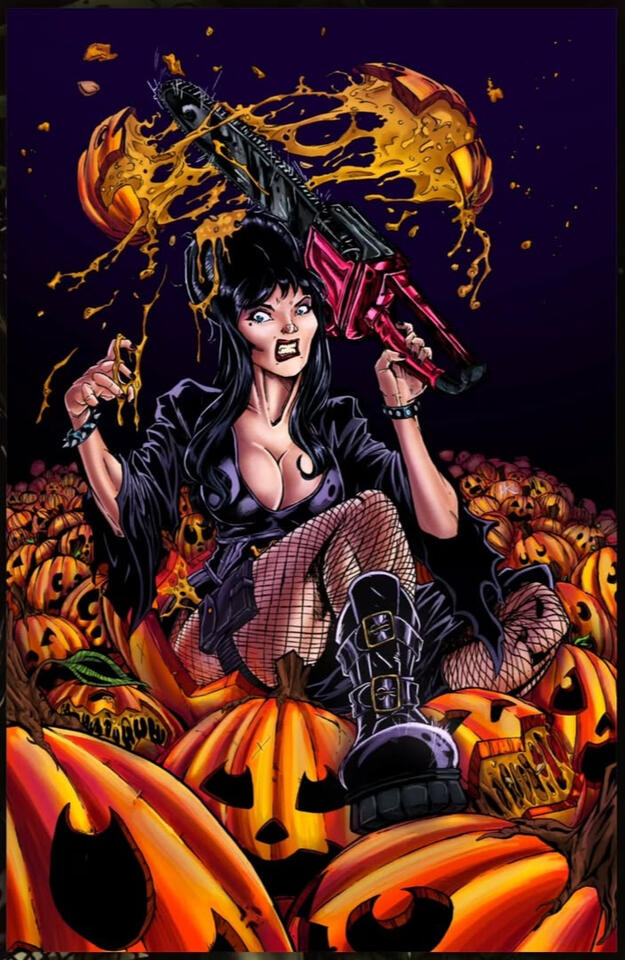 Pumpkin Patch Elvira